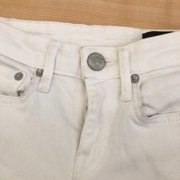 Vince White Cotton Skinny Jeans Pants - Picture 5 of 10